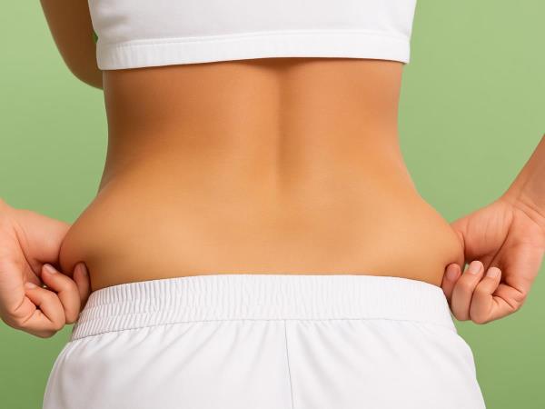 Lebewohl, Fett um Bauch und Hüften